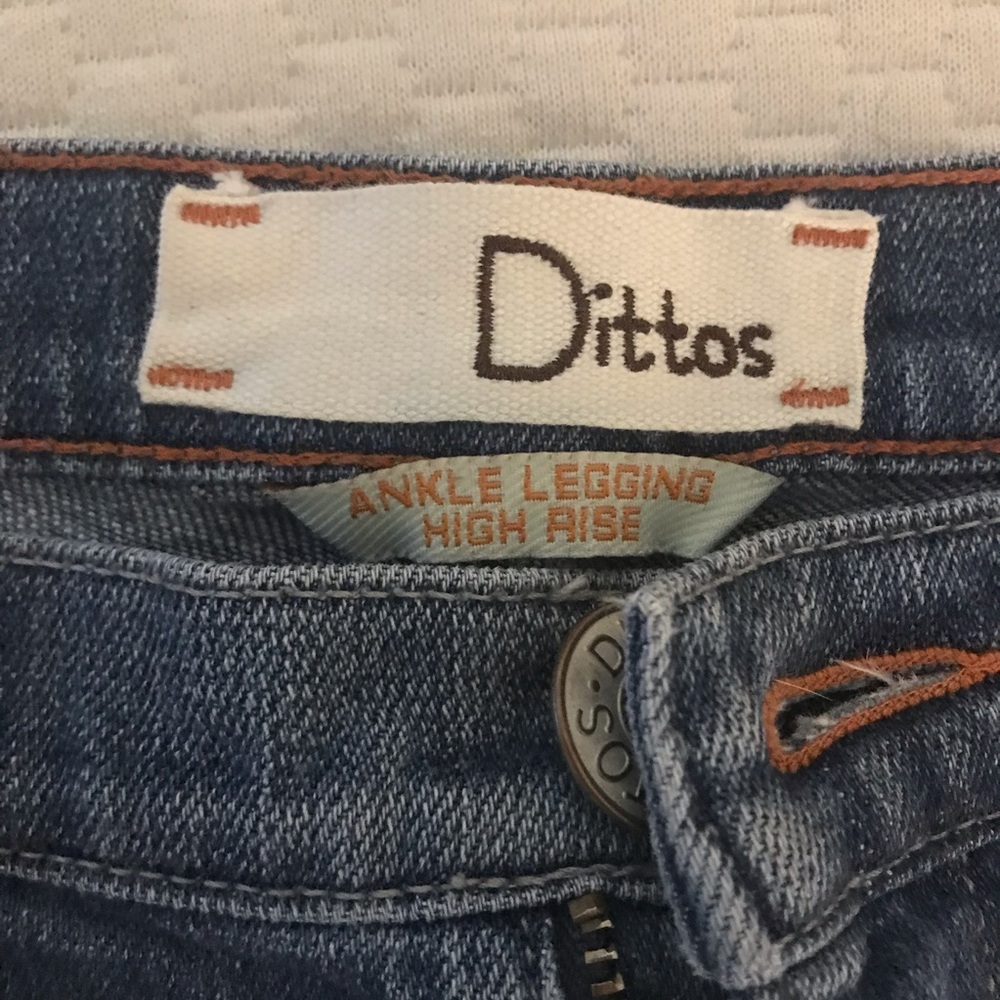 High Rise Designer Jeans - Picture 2 of 3